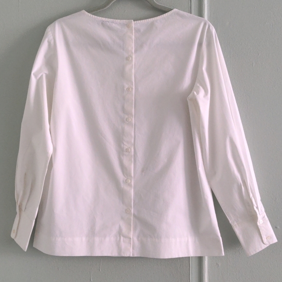And Other Stories Poplin Collarless Shirt - Picture 4 of 9